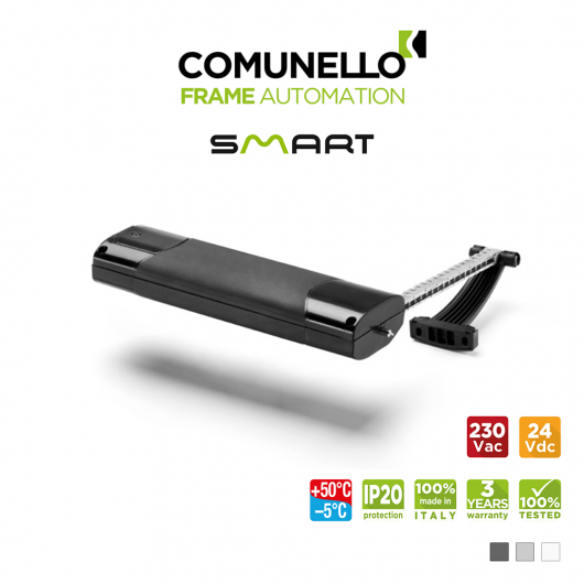 SMART Comunello | Attuatore elettrico a catena per finestre vasistas e a sporgere