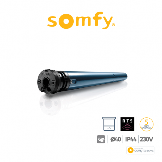 SONESSE 40 RTS Somfy motore radio per tende interne e tende a rullo