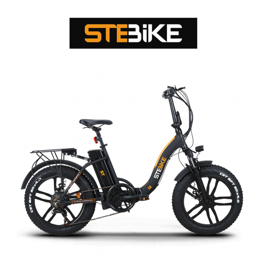 ST-IX SteBike - Bici elettrica pieghevole con forcella regolabile