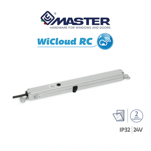 WICLOUD RC Master attuatore radio a catena a scomparsa per finestre vasistas o a battente