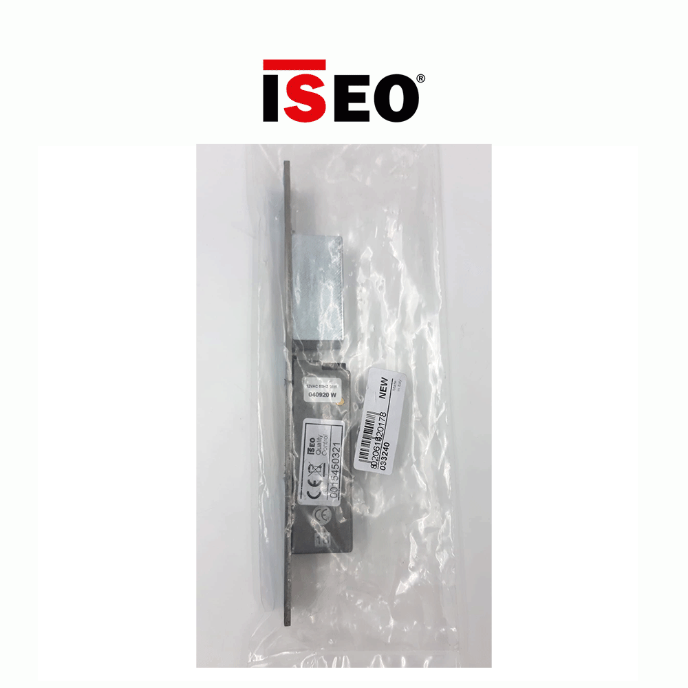 Iseo - Contropiastra chiusa regolabile centrale con incontro elettrico per Multiblindo Easy