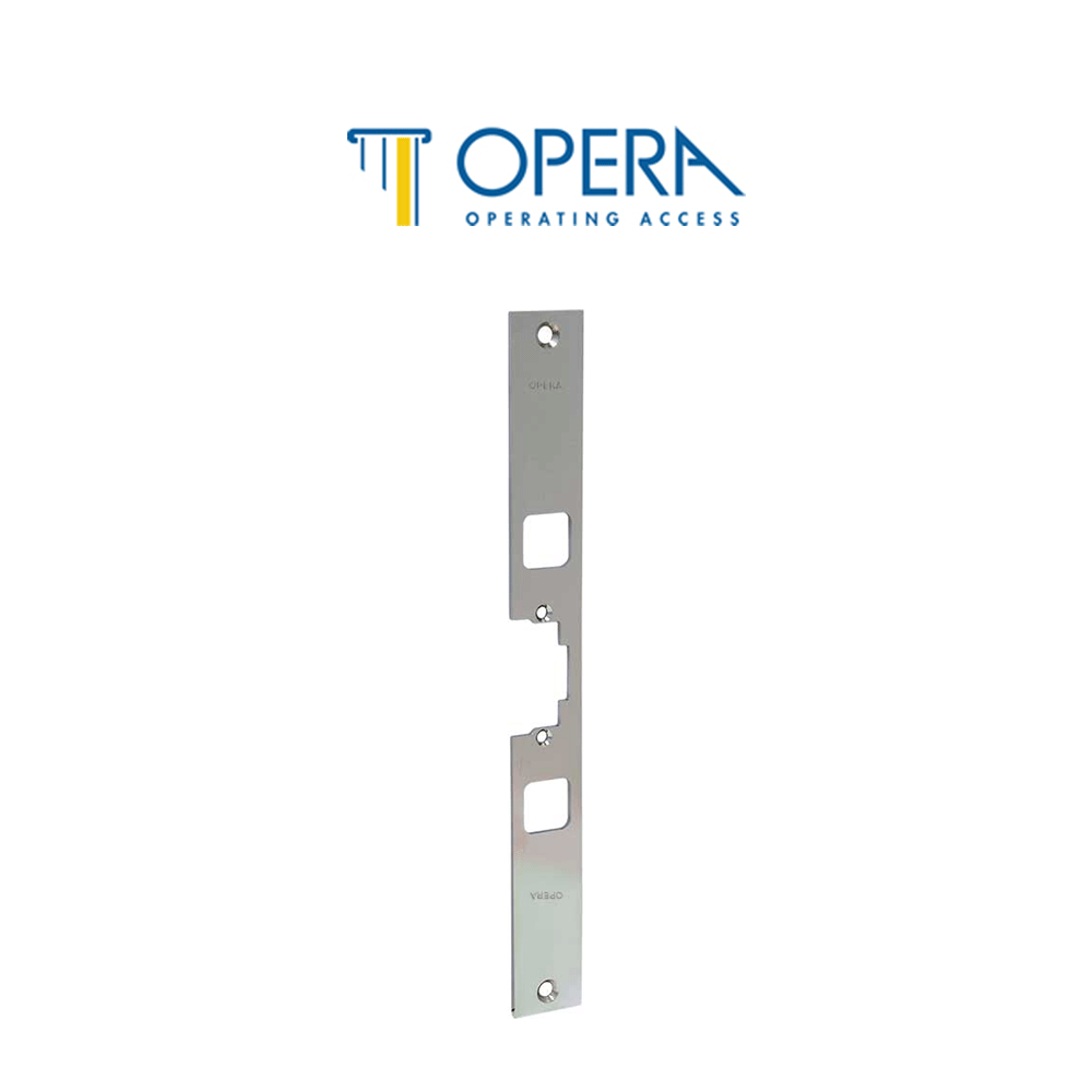 03372 Opera - Frontale per Incontro elettrico serie Omnia Micro per porte blindate 03372 Opera - Frontale per Incontro elettrico serie Omnia Micro per porte blindate