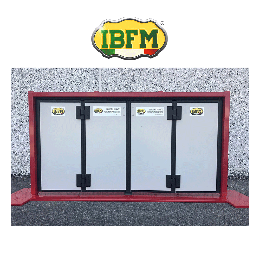 Cerniera doppia 2 perni Ø 20 mm Cisa - Alluminio verniciato nero Cerniera doppia 2 perni Ø 20 mm Cisa - Alluminio verniciato nero