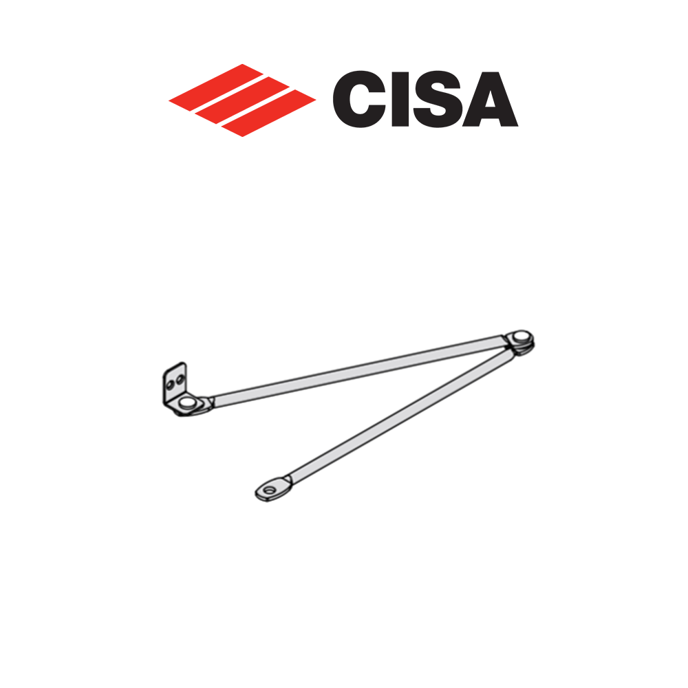 Braccetto a compasso per chiudicancello Cisa art. 0715505 Braccetto a compasso per chiudicancello Cisa art. 0715505