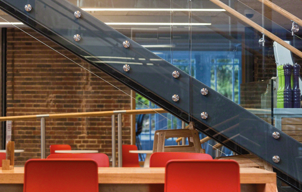 MOD 0749 Q-Railing adattatore per vetro Easy Glass