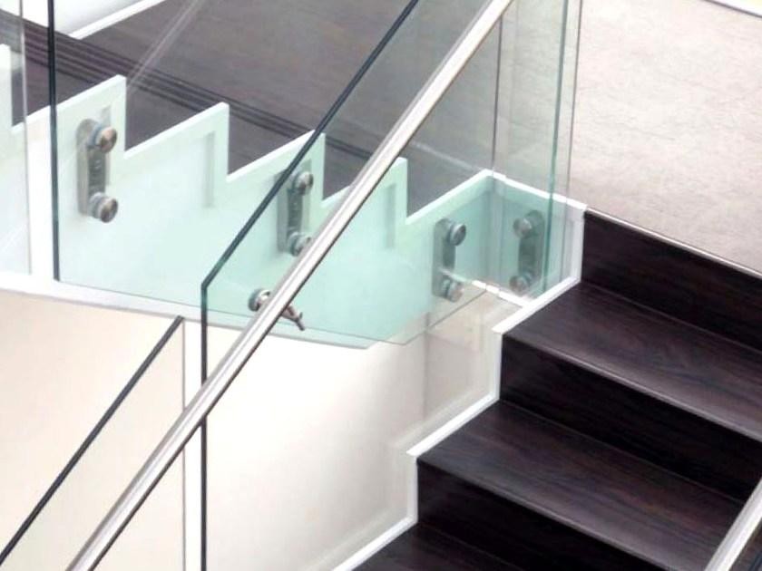 Q-Railing - adattatore per vetro con base piatta Easy Glass MOD 0766