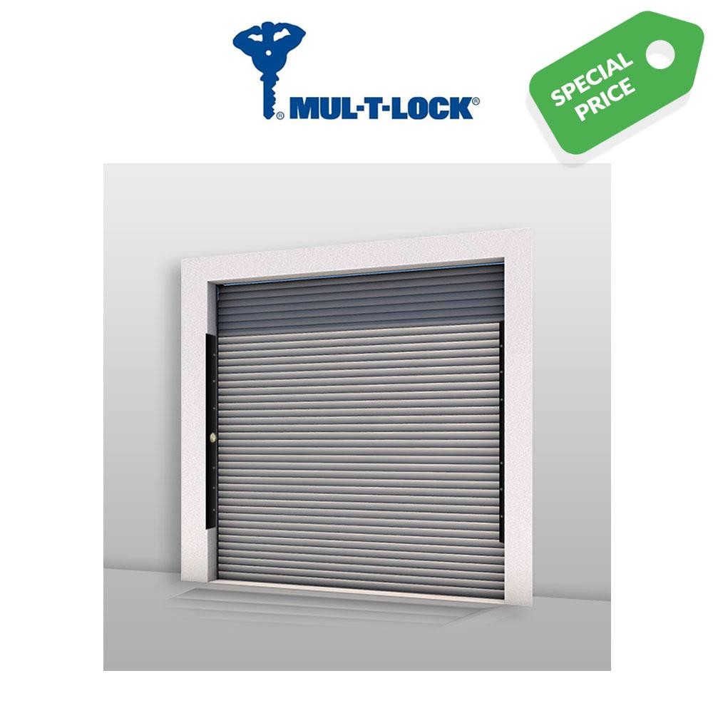 Serrature accoppiate di sicurezza per serrande Mul-T-Lock art. LW103200200SC - chiave a stessa cifratura KA