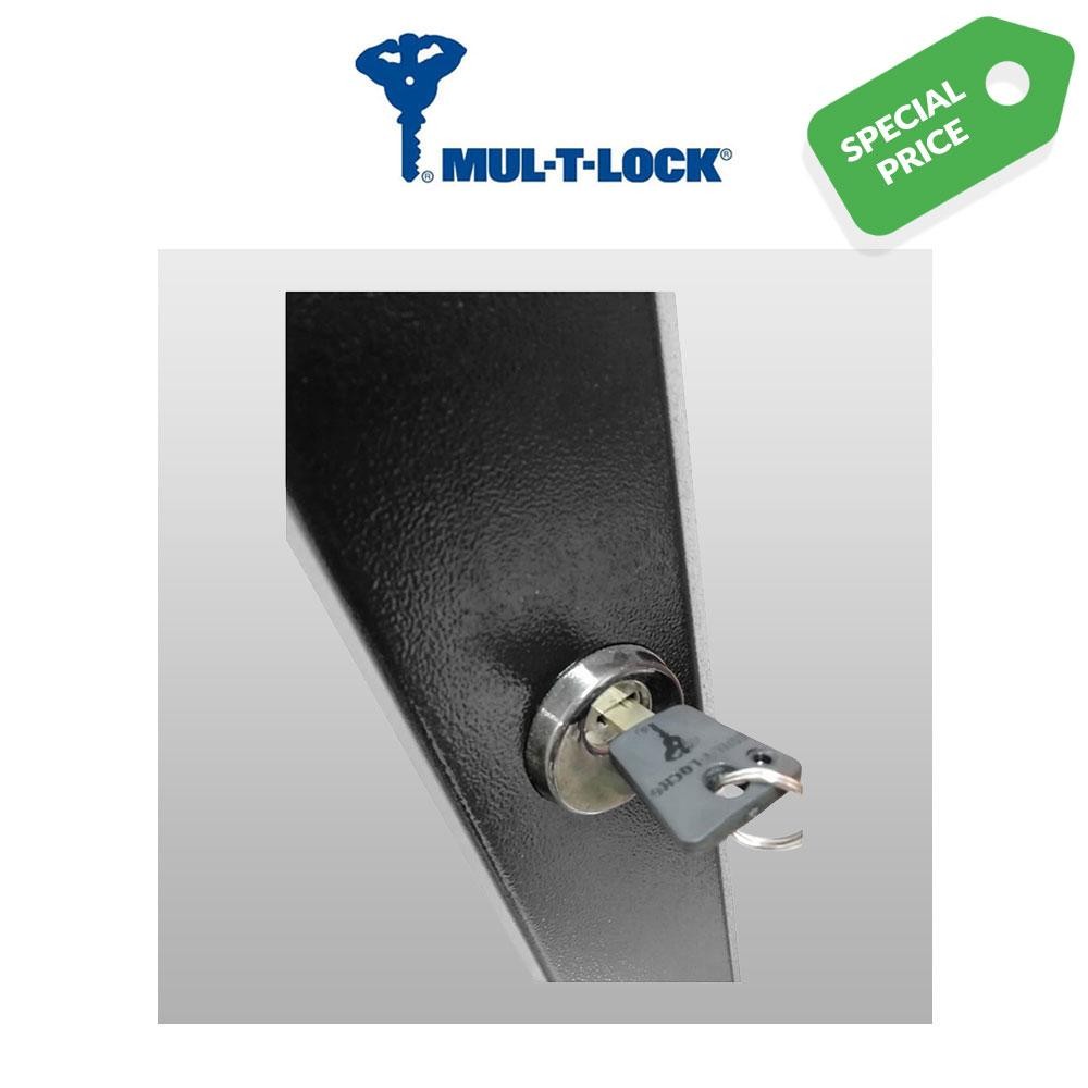 Serrature accoppiate di sicurezza per serrande Mul-T-Lock art. LW103200200SC - chiave a stessa cifratura KA
