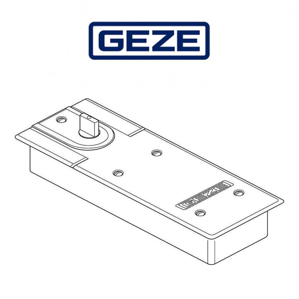 Geze | Chiudiporta a pavimento TS 500/NV EN 1-4 con fermo a 90°