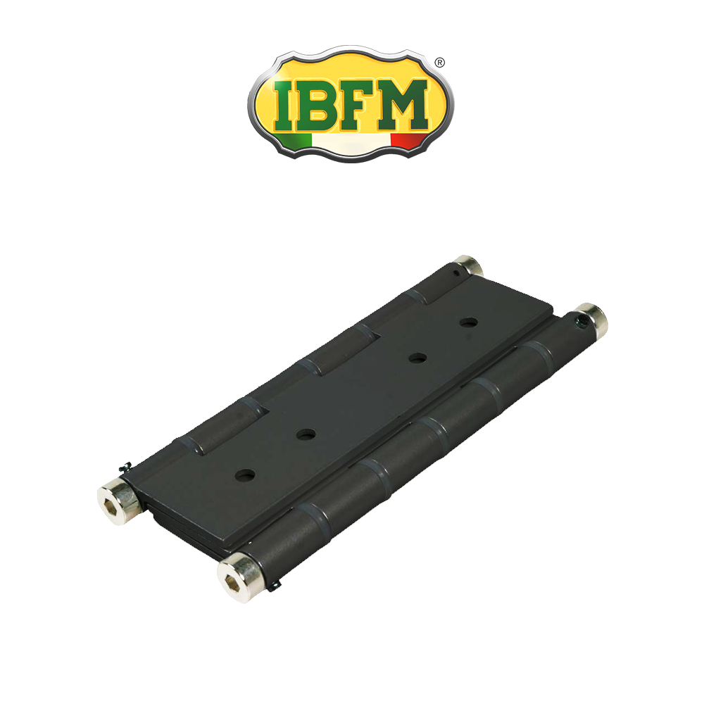Cerniera a molla doppia azione per porte a vento Ibfm Nera art. 138/N Cerniera a molla doppia azione per porte a vento Ibfm Nera art. 138/N