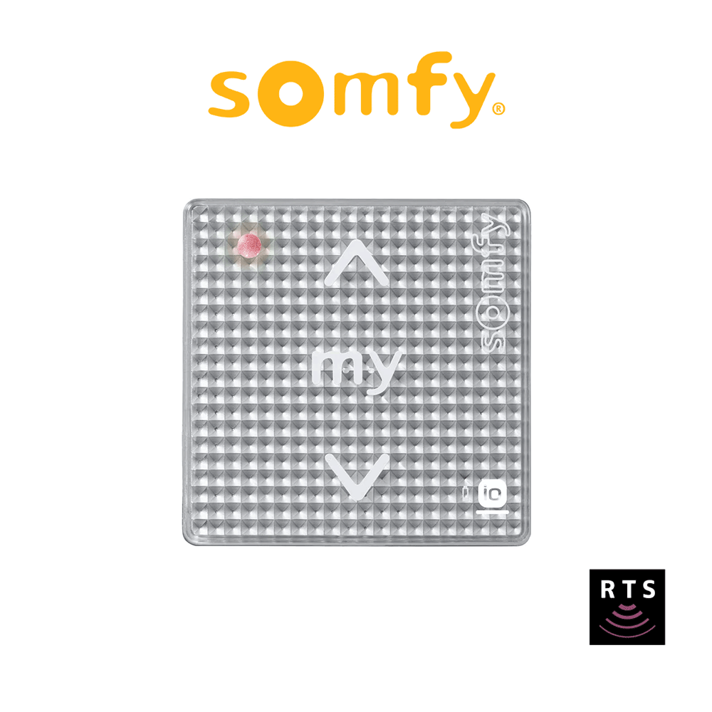 SMOOVE 1 RTS Silver Shine Somfy - Radiocomando monocanale per motori radio RTS SMOOVE 1 RTS Silver Shine Somfy - Radiocomando monocanale per motori radio RTS