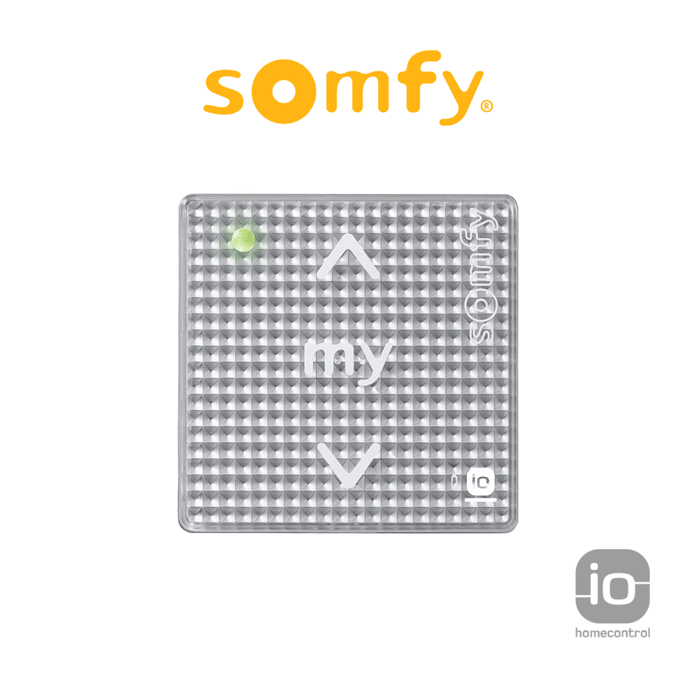 SMOOVE 1 io Silver Shine Somfy - Radiocomando monocanale per motori radio io SMOOVE 1 io Silver Shine Somfy - Radiocomando monocanale per motori radio io