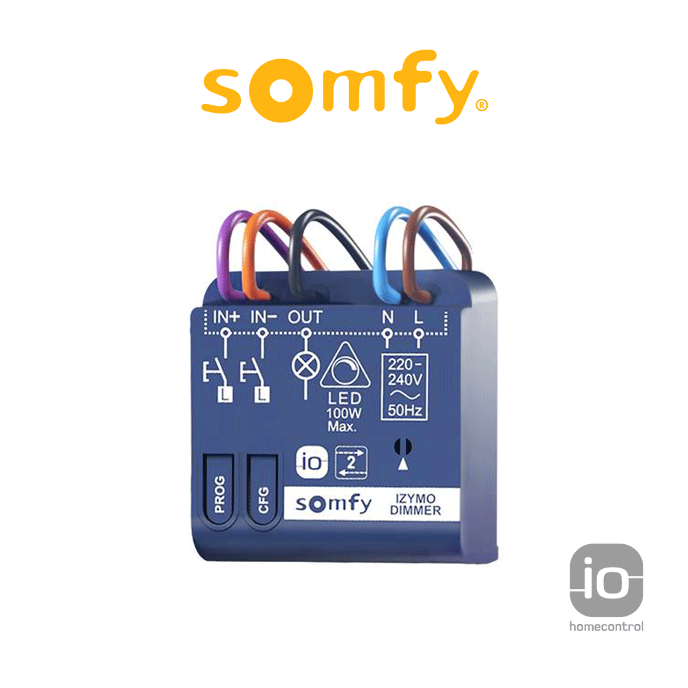 Ricevitore per illuminazioni Somfy IZYMO DIMMER RECEIVER io Ricevitore per illuminazioni Somfy IZYMO DIMMER RECEIVER io