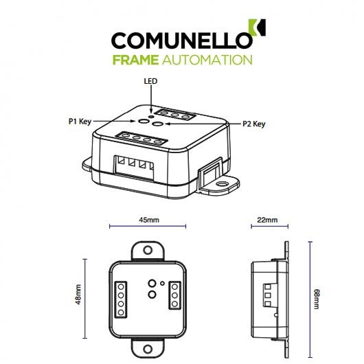 AF-820 Comunello - Centrale di comando 230V Wi-Fi