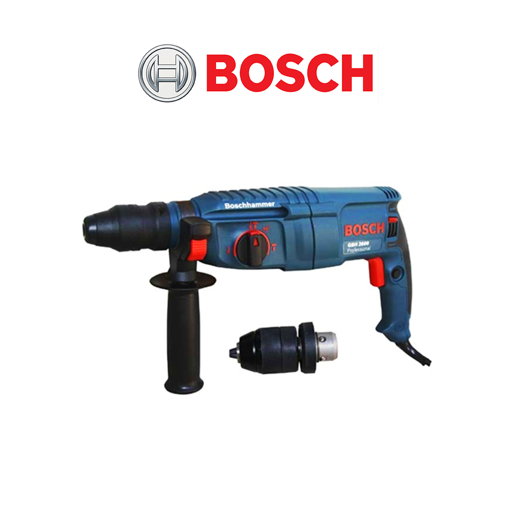 Martello perforatore Bosch con doppio mandrino art. GBH 2600 Martello perforatore Bosch con doppio mandrino art. GBH 2600