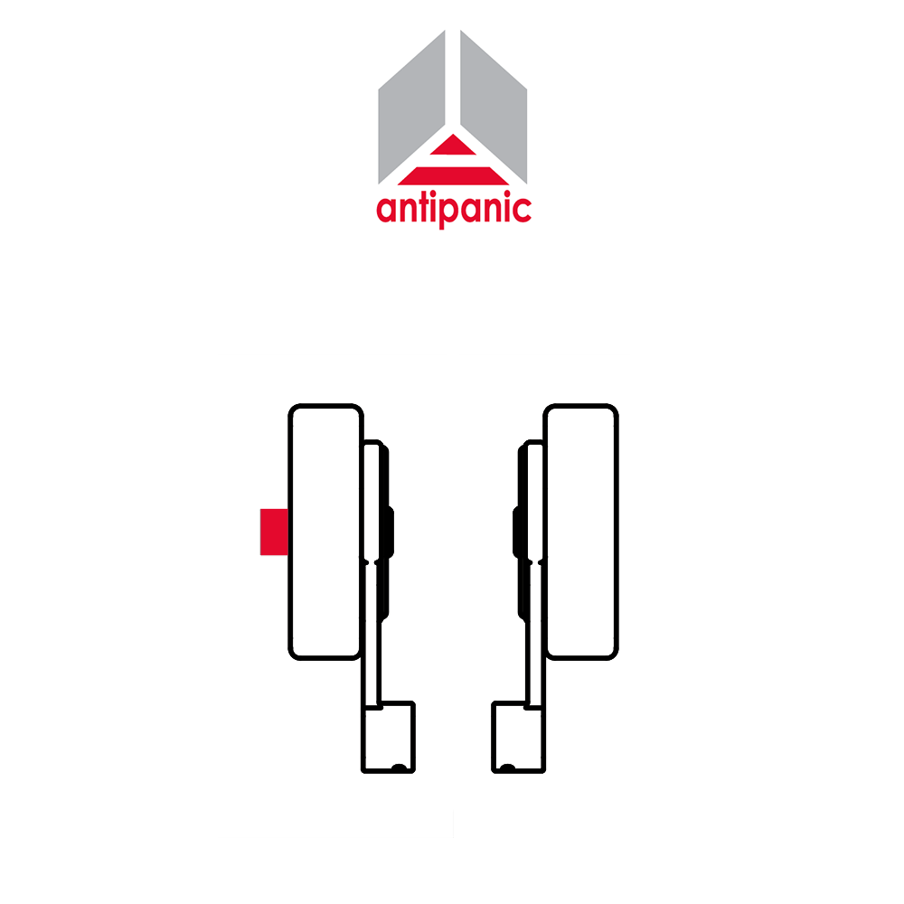 501 UNICO Antipanic - Maniglione antipanico meccanico centrale con barra esterna 501 UNICO Antipanic - Maniglione antipanico meccanico centrale con barra esterna