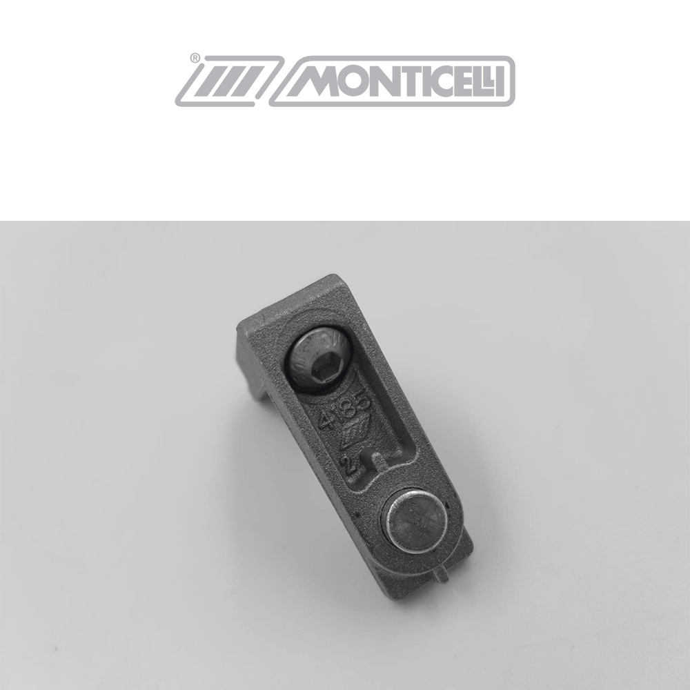 4185.9 MONTEBIANCO Monticelli squadretta di giunzione angolare in alluminio pressofuso 4185.9 MONTEBIANCO Monticelli squadretta di giunzione angolare in alluminio pressofuso