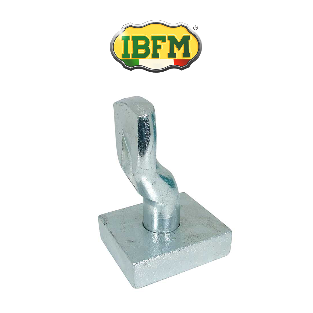 Perno e piastra inferiori per cancelli a battente Ibfm 24 mm art. 425/A Perno e piastra inferiori per cancelli a battente Ibfm 24 mm art. 425/A