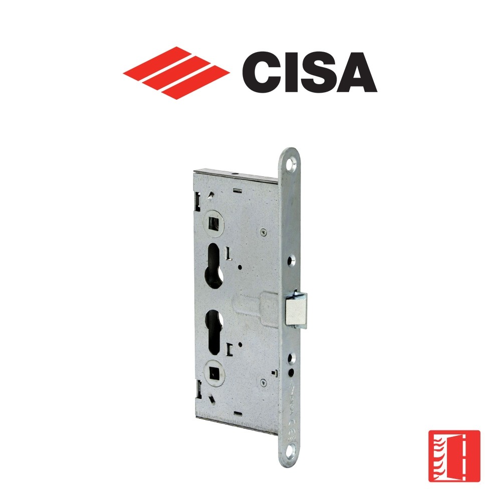 Serratura a cilindro per porte tagliafuoco Cisa Mito entrata 65 art. 4300065 Serratura a cilindro per porte tagliafuoco Cisa Mito entrata 65 art. 4300065