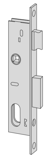 Serratura a cilindro ovale Cisa entrata 30 art. 4422130 Serratura a cilindro ovale Cisa entrata 30 art. 4422130