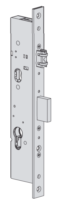 Serratura meccanica a cilindro Cisa Multitop Pro entrata 35 art. 4925035