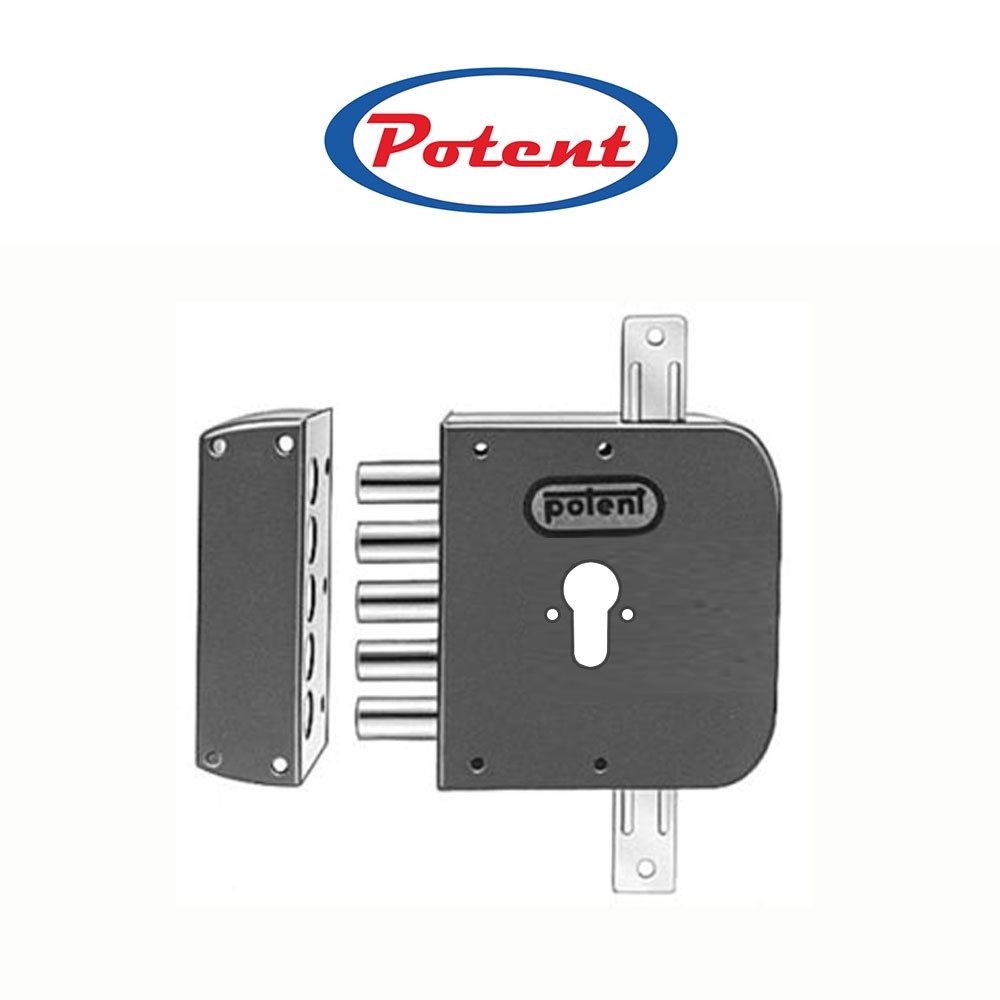 Serratura di sicurezza triplice Potent art. 495CE