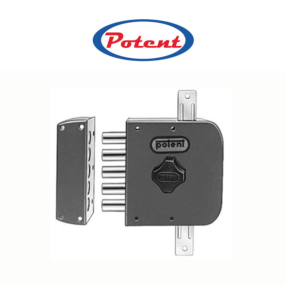 Serratura di sicurezza triplice Potent art. 495