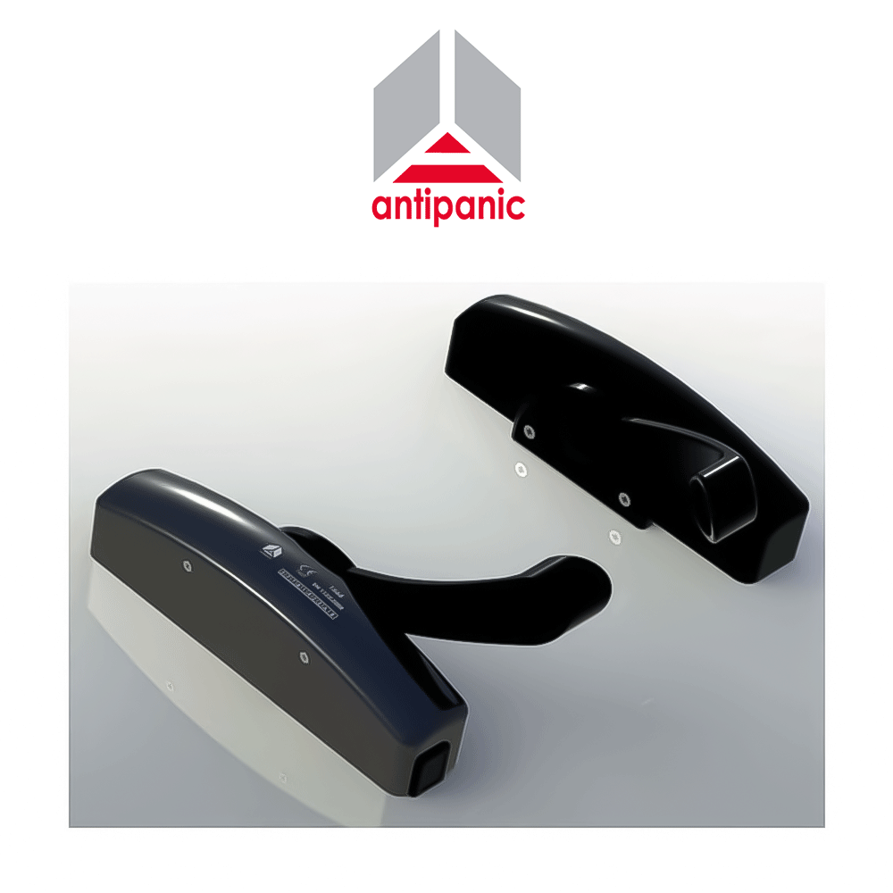 502 UNICO Antipanic - Maniglione antipanico meccanico duplice con barra esterna 502 UNICO Antipanic - Maniglione antipanico meccanico duplice con barra esterna