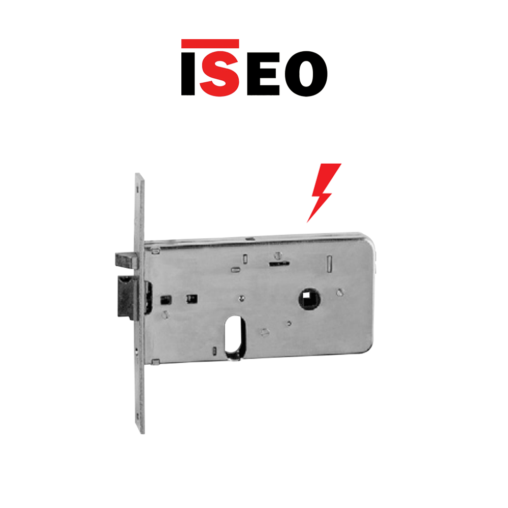 551 Iseo - Elettroserratura zincata da infilare per fascia a cilindro ovale 551 Iseo - Elettroserratura zincata da infilare per fascia a cilindro ovale