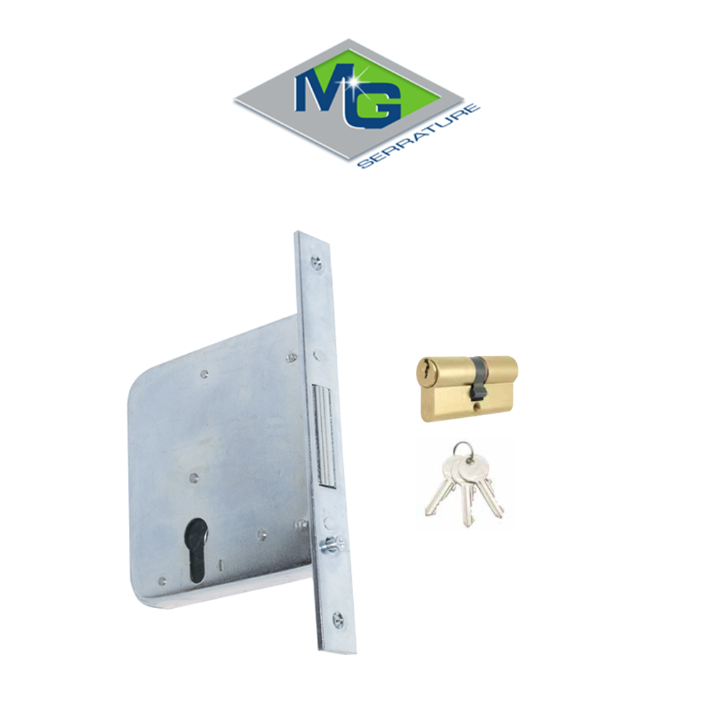Serratura per cancelli scorrevoli MG entrata 81 art. 562810 Serratura per cancelli scorrevoli MG entrata 81 art. 562810