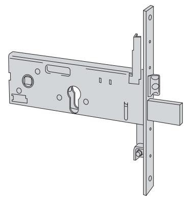 Serratura meccanica a cilindro Cisa entrata 100 art. 5635710