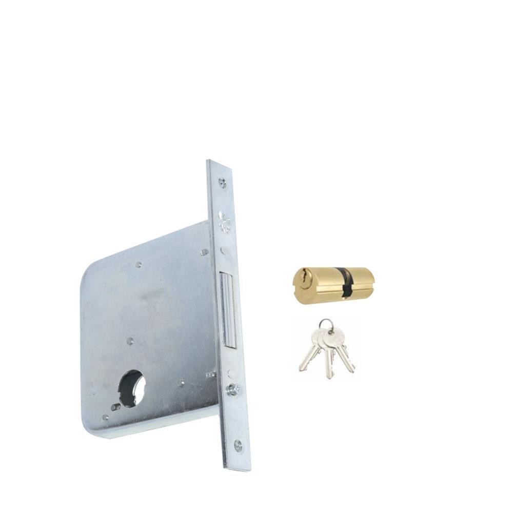 Serratura per cancelli scorrevoli MG entrata 81 art. 572810 Serratura per cancelli scorrevoli MG entrata 81 art. 572810