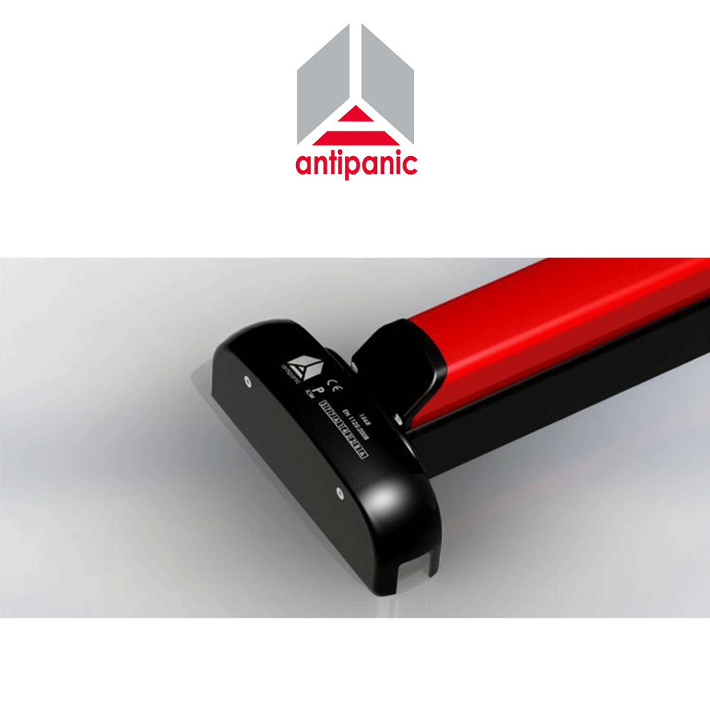 602/2 Antipanic - Maniglione antipanico meccanico duplice con barra integrata 602/2 Antipanic - Maniglione antipanico meccanico duplice con barra integrata