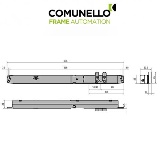 BLOCK Serratura elettromeccanica Comunello 