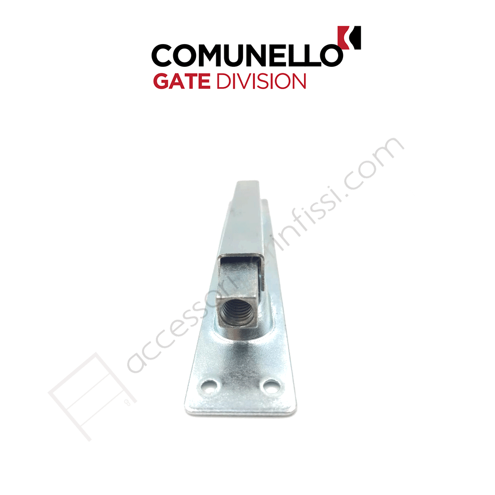 70424 Comunello - Catenaccio ad incasso con leva in ottone