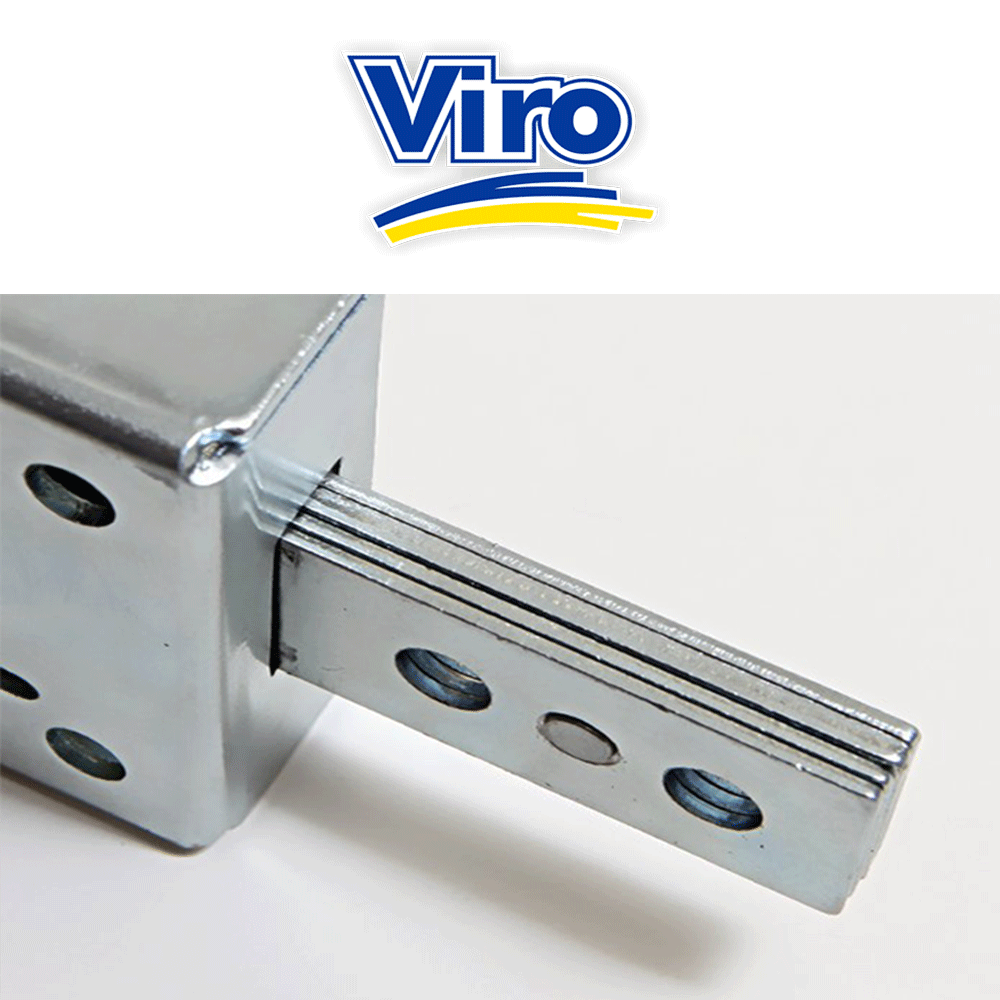 8271 Viro - Serratura corazzata centrale per serrande 8271 Viro - Serratura corazzata centrale per serrande