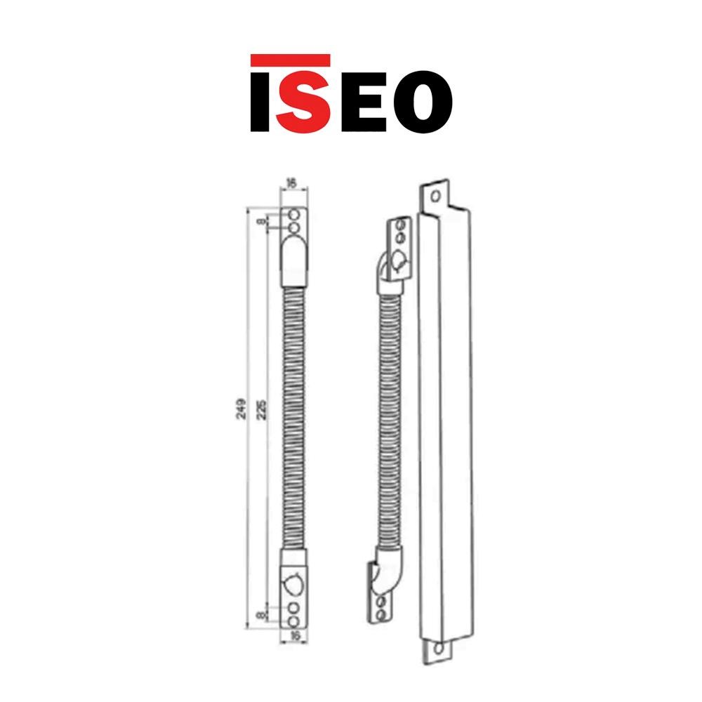 Passacavo flessibile Iseo art. 8810