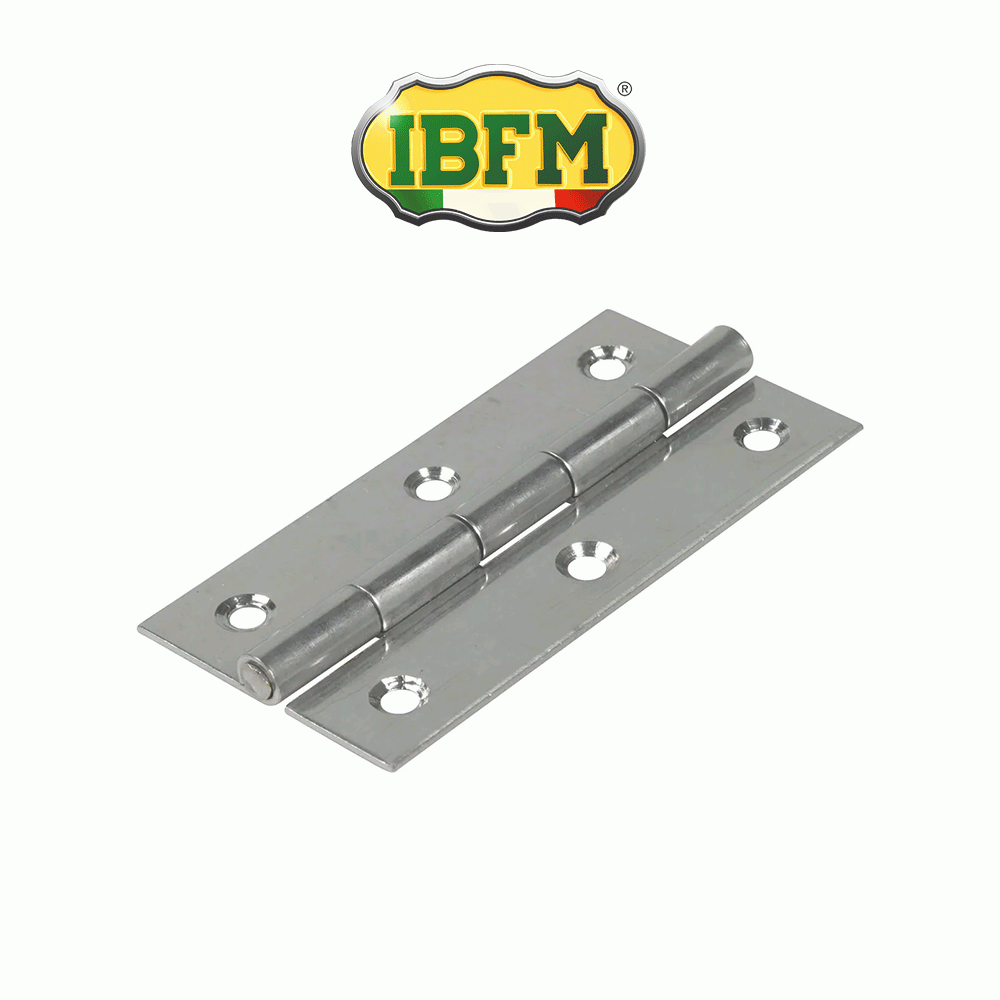Cerniera da avvitare IBFM - Cerniera da avvitare su legno e metallo 100x50 mm Cerniera da avvitare IBFM - Cerniera da avvitare su legno e metallo 100x50 mm