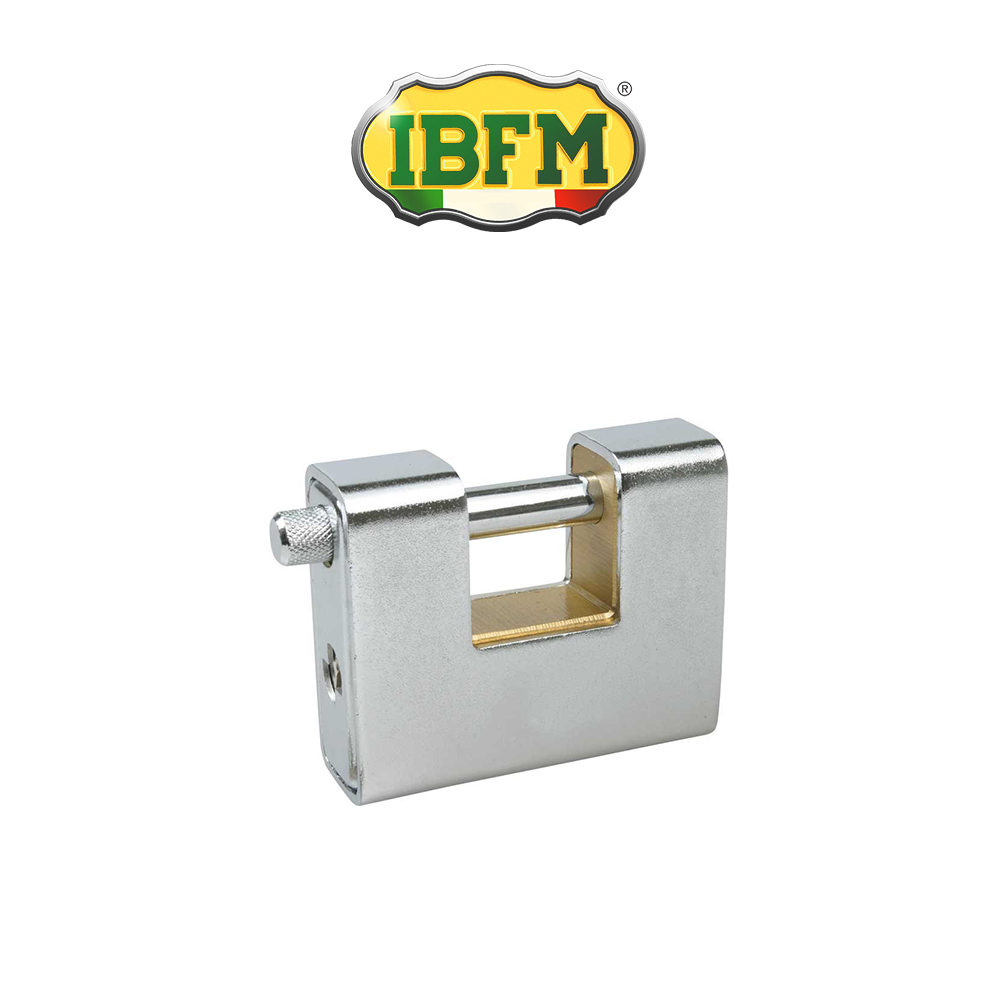 Lucchetto corazzato con chiave unica Ibfm art. 9960KA Lucchetto corazzato con chiave unica Ibfm art. 9960KA