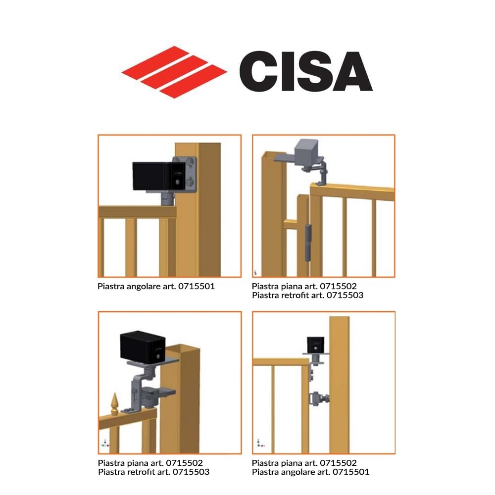 Chiudicancello Cisa art. C131001 Chiudicancello Cisa art. C131001