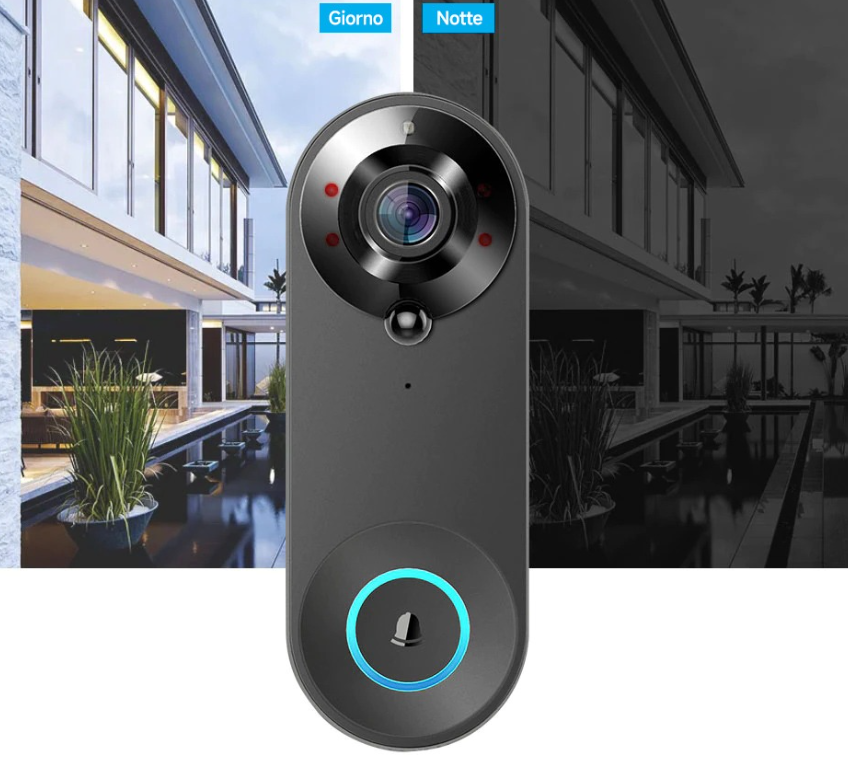 E0757 70 VI.TEL. - Campanello smart sensore foto e video