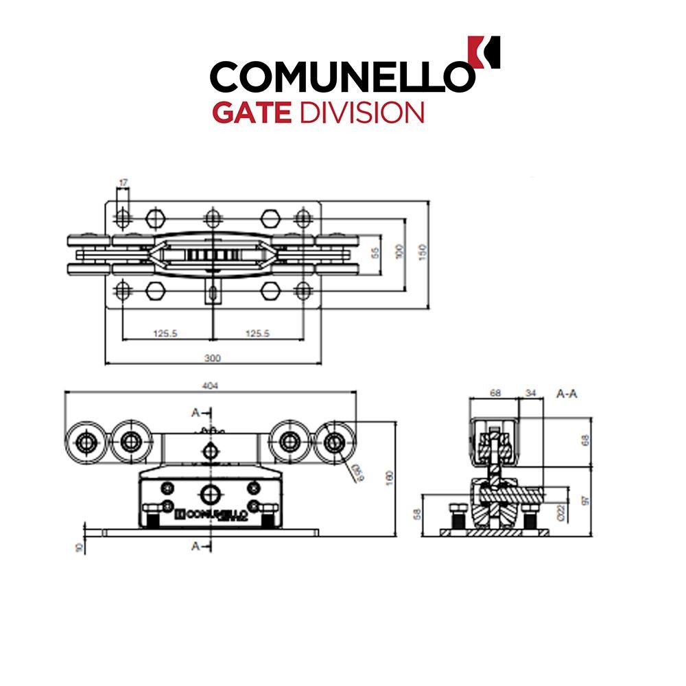 CGS-500.8 M - Comunello - Kit Integrator Mini Master & Slave