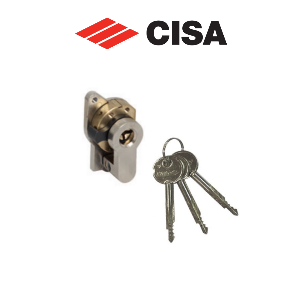 Cilindro con chiave a spillo lunga Cisa art. 0240011 Cilindro con chiave a spillo lunga Cisa art. 0240011