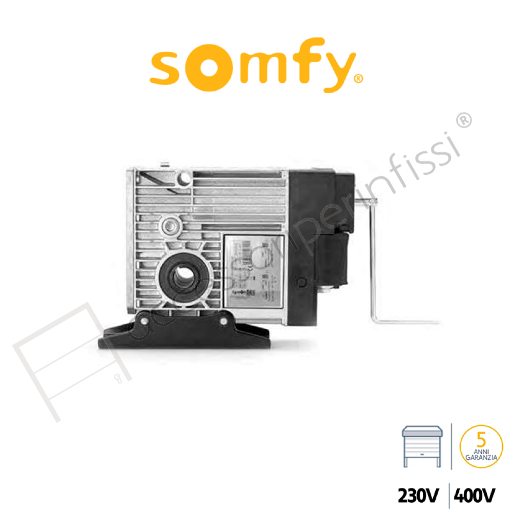 COMPACT Somfy operatore per serrande metalliche, porte basculanti e porte a spostamento laterale COMPACT Somfy operatore per serrande metalliche, porte basculanti e porte a spostamento laterale