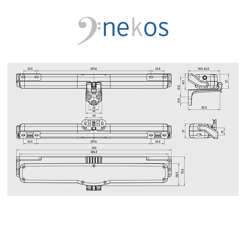 KATO Nekos attuatore a catena per finestre vasistas e lucernari