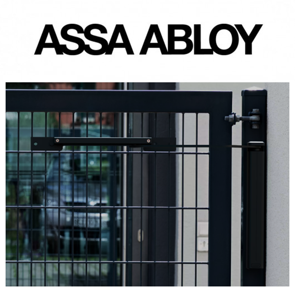 DC630G Assa Abloy | Chiudicancello verticale con tecnologia Cam-Motion per cancelli pedonali 