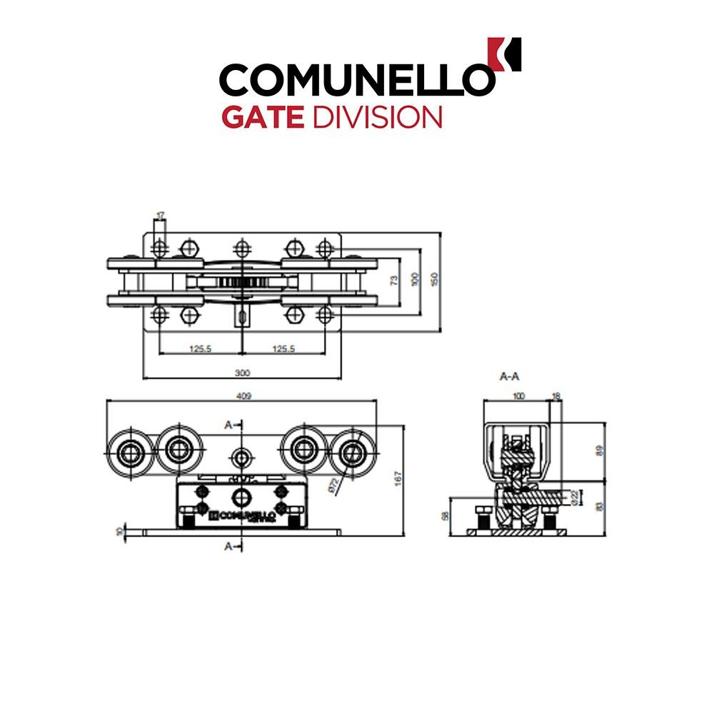 CGS-500.8 P - Comunello - Kit Integrator Piccolo Master & Slave (