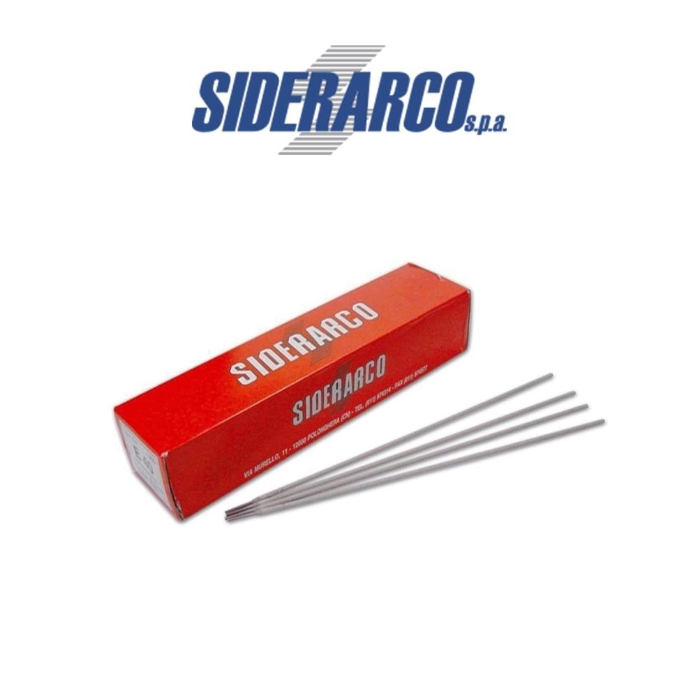 Elettrodi rutilici Siderarco E40 Ø 2,5 × 300 mm 60-90 A Elettrodi rutilici Siderarco E40 Ø 2,5 × 300 mm 60-90 A