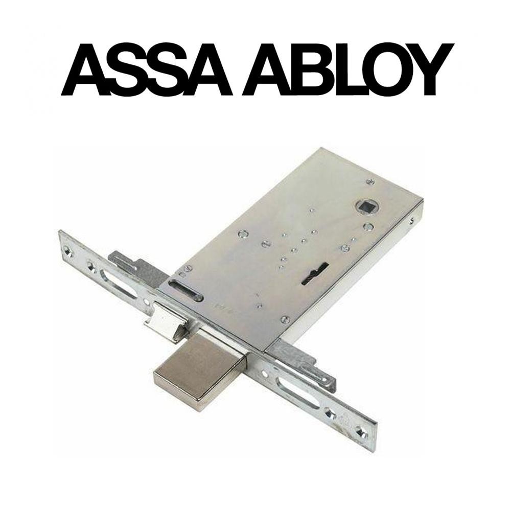 F6873 Assa Abloy | Serratura meccanica di sicurezza da fascia a doppia mappa scrocco e catenaccio entrata 70 