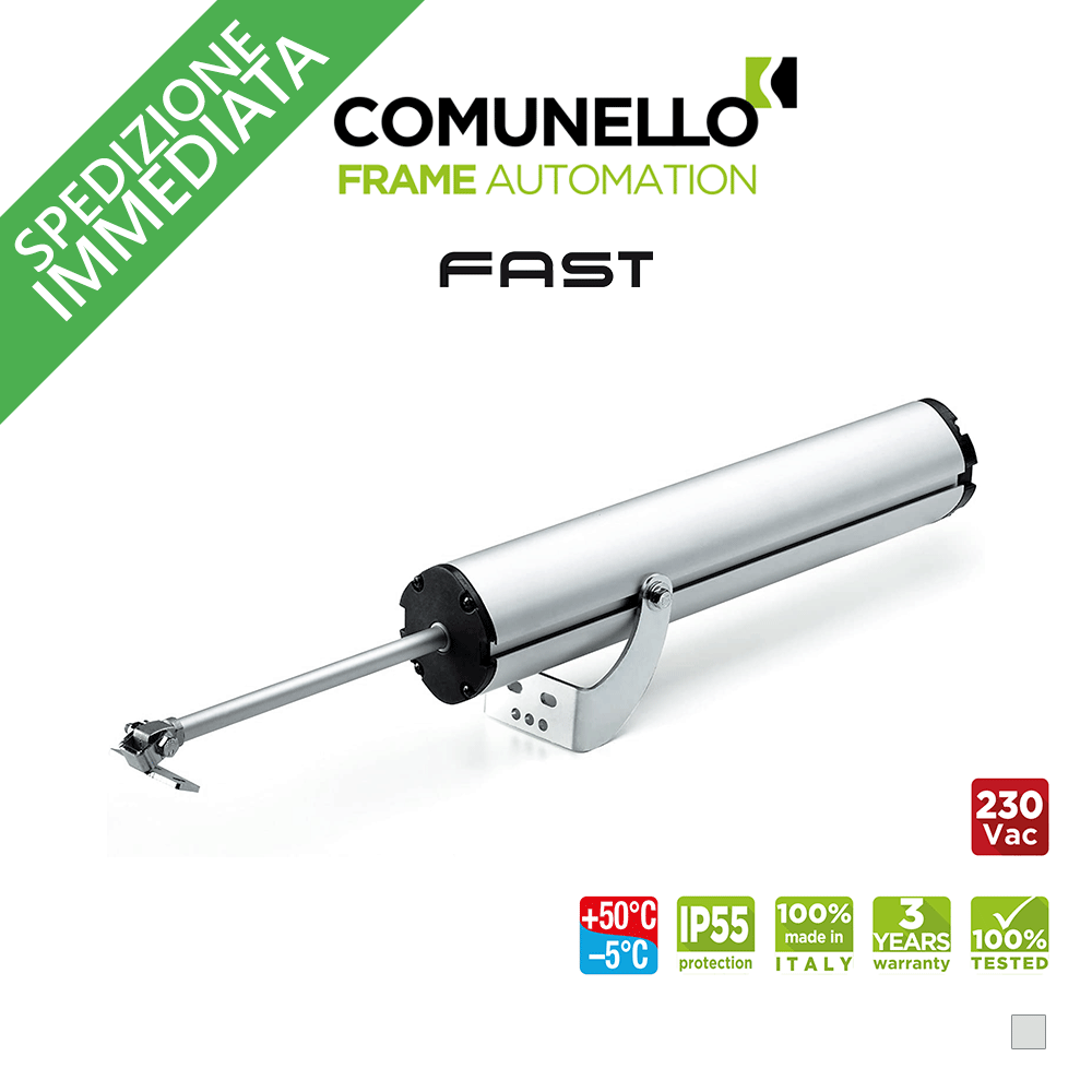 FAST 50 Comunello | Attuatore elettrico a stelo per finestre a sporgere e lucernari FAST 50 Comunello | Attuatore elettrico a stelo per finestre a sporgere e lucernari